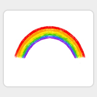 Painted Rainbow Sticker